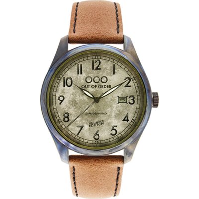Out Of Order 001-9AR Scarabeo Uhr