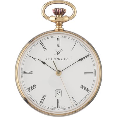 Aerowatch Pocket watches 25677-J501 Lépine Taschenuhren