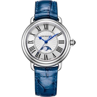 Aerowatch 1942 43960-AA03 1942 Lady Moon Uhr