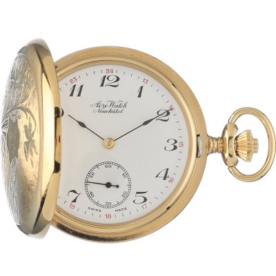 Aerowatch Pocket watches APW1077HW Savonette Jonquille Taschenuhren