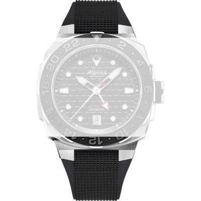 Alpina ALR-3AE-BLACK Seastrong Diver Extreme Band