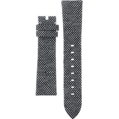Alpina Straps ALS-RGRBLK21X18 Seastrong Diver Calanda Band