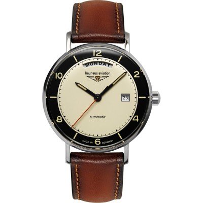 Bauhaus Aviation 2462-2 Aviation Vintage Pilot Uhr