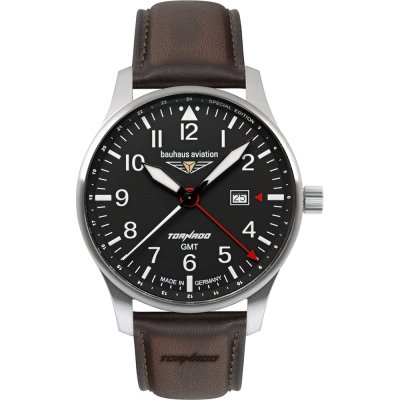 Bauhaus Aviation 2744-2 Aviation Tornado GMT Uhr