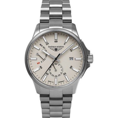 Bauhaus Aviation 2860M-5 Aviation Titanium Uhr