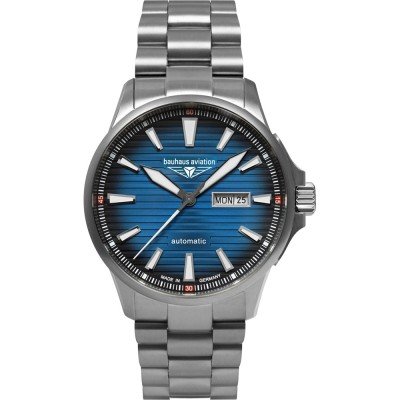 Bauhaus Aviation 2862M-3 Aviation Titanium Iron Annie Uhr