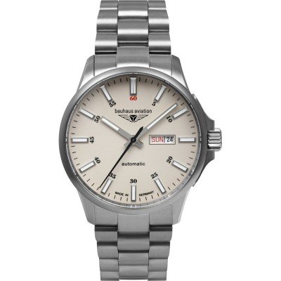 Bauhaus Aviation 2866M-5 Aviation Titanium Uhr