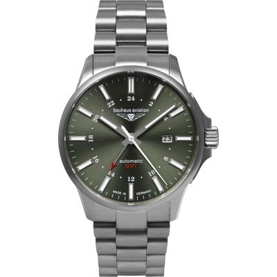 Bauhaus Aviation 2868M-4 Aviation Titanium Uhr