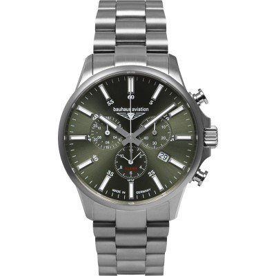 Bauhaus Aviation 2880M-4 Aviation Titanium Uhr