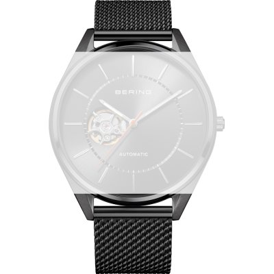 Bering Straps PT-A16743S-BMUX Automatic Open heart Band