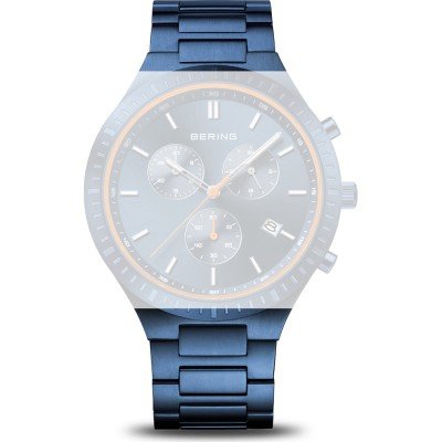 Bering Straps PT-A11743T-BTL Titanium Band