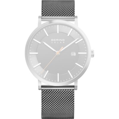 Bering Straps PT-A15439S-BMUX Solar Band