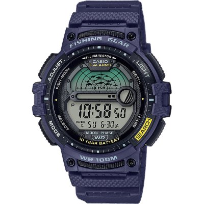 Casio Collection WS-1200H-2AV Fish Finder Uhr