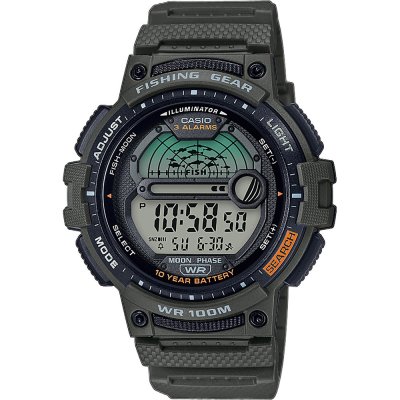 Casio Collection WS-1200H-3AV Fish Finder Uhr