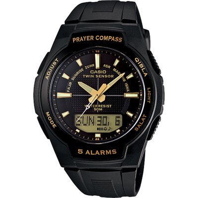 Casio CPW-500H-1AV Prayer Compass - Qibla Uhr