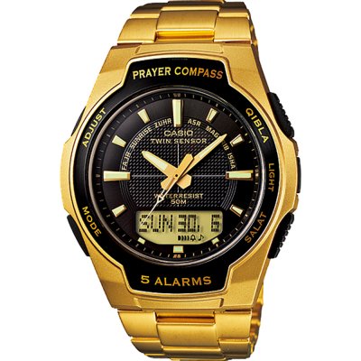 Casio CPW-500HG-1AV Prayer Compass Uhr