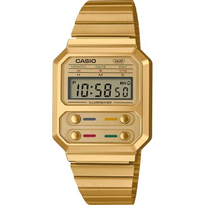 Casio Vintage A100WEG-9A Vintage Edgy Uhr