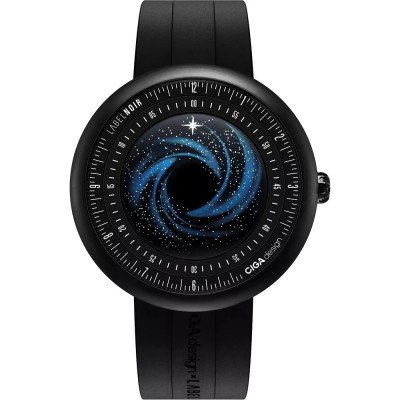 CIGA Design U035-BB01-W6B CIGA Design X Label NOIR 'Black Star' Uhr