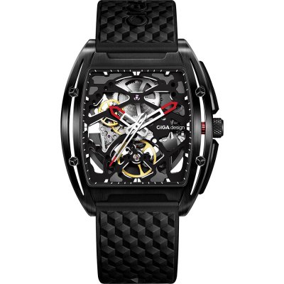 CIGA Design Z031-BB01-W5BK Z-Series Edge DLC Uhr