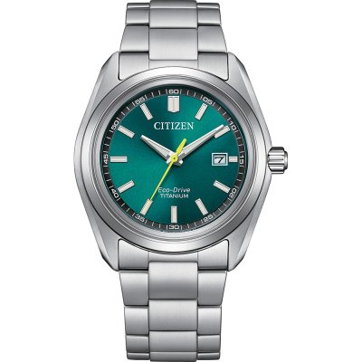 Citizen Super Titanium AW1900-50X Super Titanium Eco-Drive Ring Solar Uhr