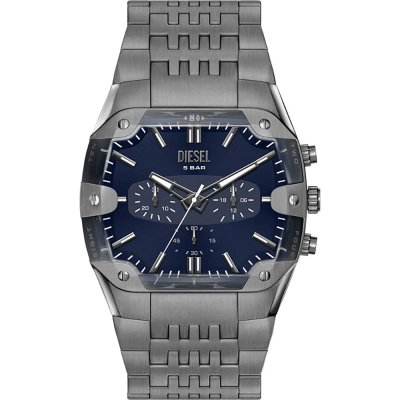 Diesel XL DZ4717 Spiked Cushion Uhr