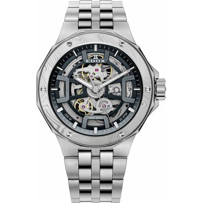 Edox Delfin 85310-3DM-NGIN Delfin Mecano Skeleton Damascus Uhr
