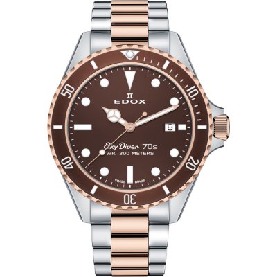 Edox Skydiver 53017-357RBRM-BRI Uhr