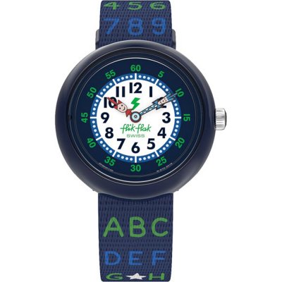Flik Flak 3+ Story Time FBNP132 Blue Ab34 Uhr
