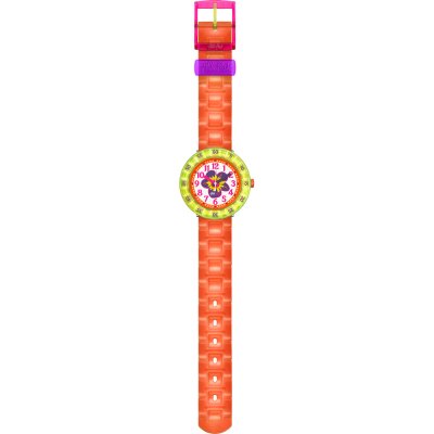Flik Flak 7+ Power Time FCSP030 Chewy Orange Uhr