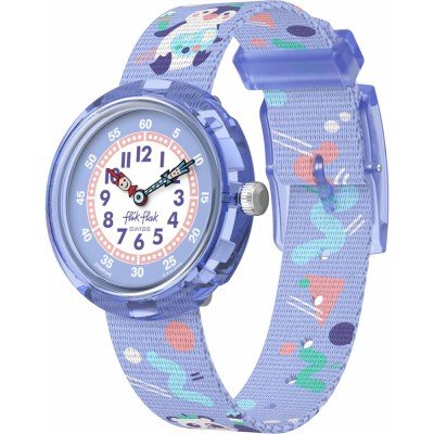 Flik Flak 3+ Story Time FBNP246 Arty Animals Uhr