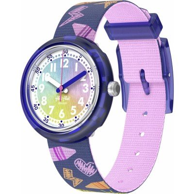 Flik Flak 5+ Power Time FPNP173 Rainbow Crayons Uhr