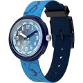 Flik Flak 5+ Power Time FPNP189 Quench In Blue Uhr