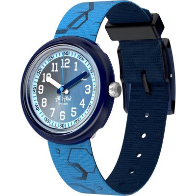 Flik Flak 5+ Power Time FPNP189 Quench In Blue Uhr