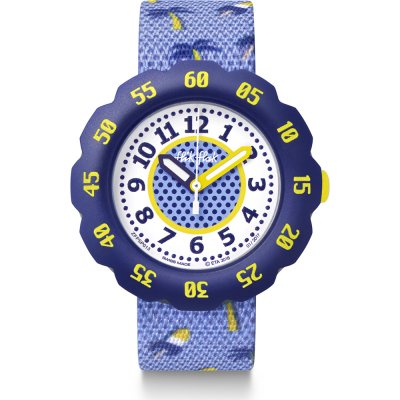 Flik Flak 5+ Power Time FPSP013D Icy Beach Uhr