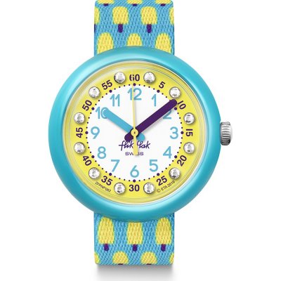 Flik Flak 5+ Power Time FPNP062 Lemon Breeze Uhr