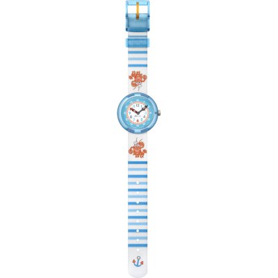 Flik Flak 3+ Story Time FBNP089 Lobster Stripe Uhr