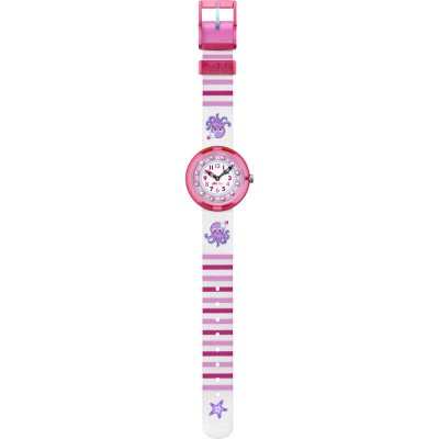 Flik Flak 3+ Story Time FBNP011C Octostripe Uhr