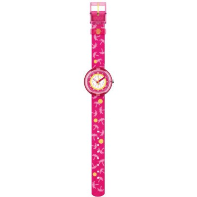 Flik Flak 5+ Power Time FPNP010 Pink Summer Uhr