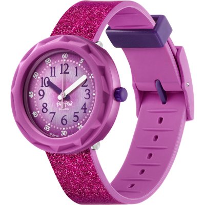 Flik Flak 5+ Power Time FCSP106 Purpleaxus Uhr