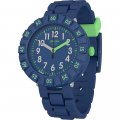 Flik Flak 7+ Power Time FCSP086 Solo Dark Blue Uhr