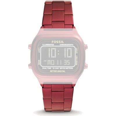 Fossil AFS5897 FS5897 Retro Band