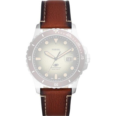 Fossil AFS5961 Blue Band