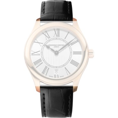 Frederique Constant FCS-BLACK18X16-XL FCS-BLACK18X16 RGP XL Band