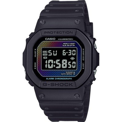 G-Shock Classic Style DW-5600RW-1ER Rainbow Brick Wall Uhr