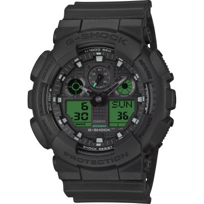 G-Shock Classic Style GA-100BEG-1AER GA-100 Series - Electro Green Uhr