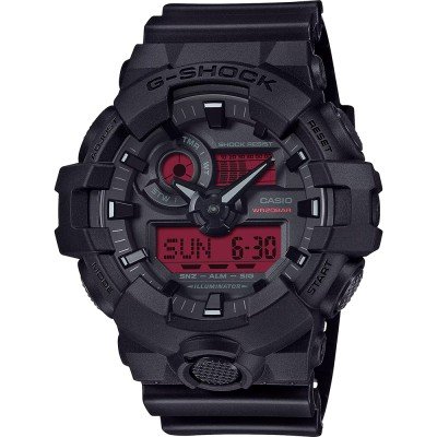 G-Shock Classic Style GA-700BBR-1AER Ignite Red Uhr