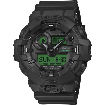 G-Shock Classic Style GA-700BEG-1AER GA-700 Series - Electro Green Uhr