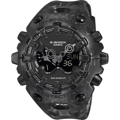 G-Shock Classic Style GA-V01SKE-8AER Big Case Transparant Uhr