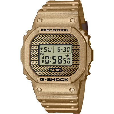 G-Shock Classic Style DWE-5600HG-1ER Hip Hop Gold Chain Uhr
