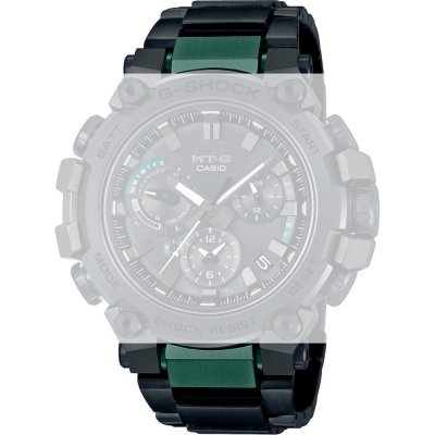 G-Shock 10639024 Metal Twisted G - Dual Core Guard Band